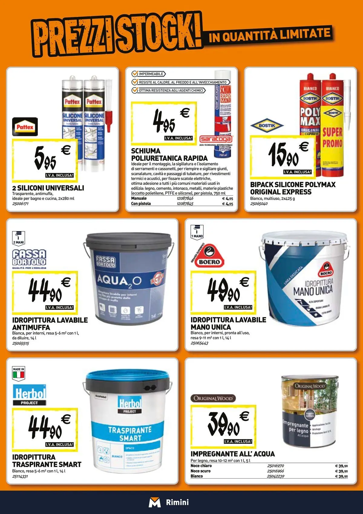 Nuovo TECNOMAT - Straordinari prezzi stock! dal 23/04/2026 > offerte anteprima 🛍️ | Pagina: 12 | Prodotti: Acqua, Impregnante, Silicone, Bagno