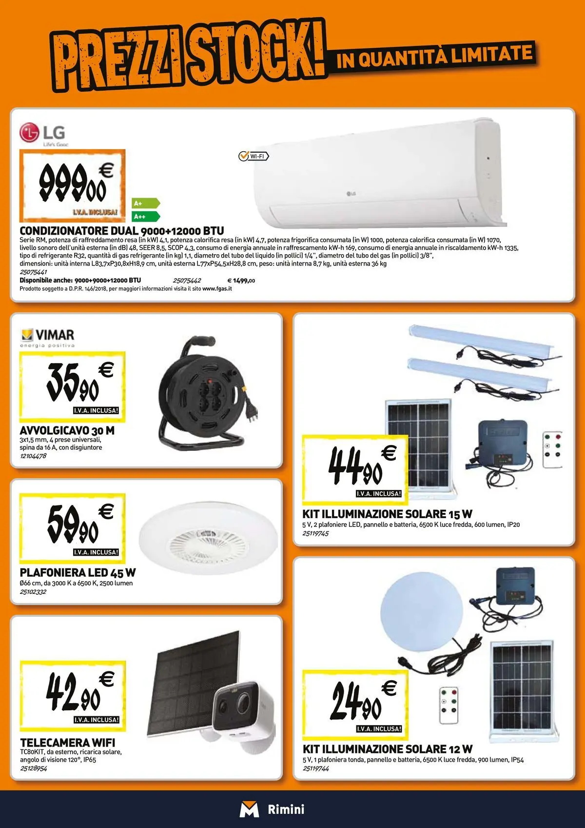 Nuovo TECNOMAT - Straordinari prezzi stock! dal 23/04/2026 > offerte anteprima 🛍️ | Pagina: 13 | Prodotti: Tubo, Condizionatore