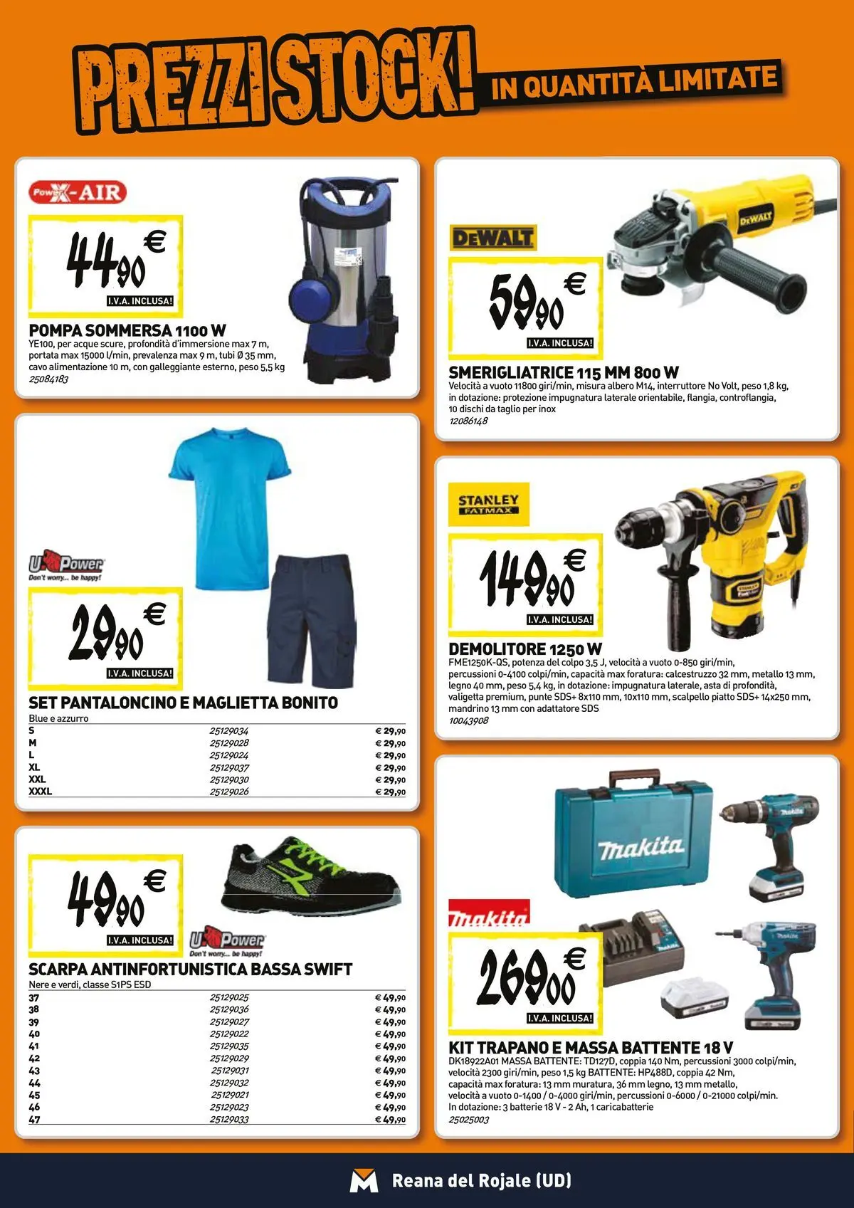 Nuovo TECNOMAT - Straordinari prezzi stock! dal 23/04/2026 > offerte anteprima 🛍️ | Pagina: 18 | Prodotti: Maglietta, Piatto, Valigetta, Caricabatterie