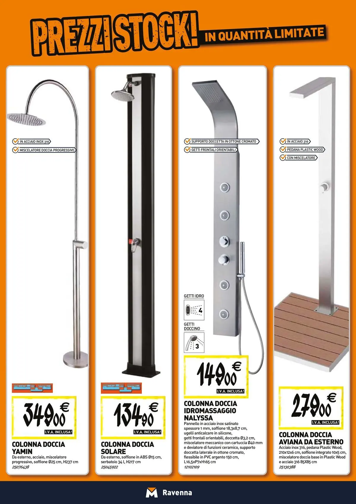 Nuovo TECNOMAT - Straordinari prezzi stock! dal 23/04/2026 > offerte anteprima 🛍️ | Pagina: 4 | Prodotti: Anticalcare, Miscelatore, Doccia