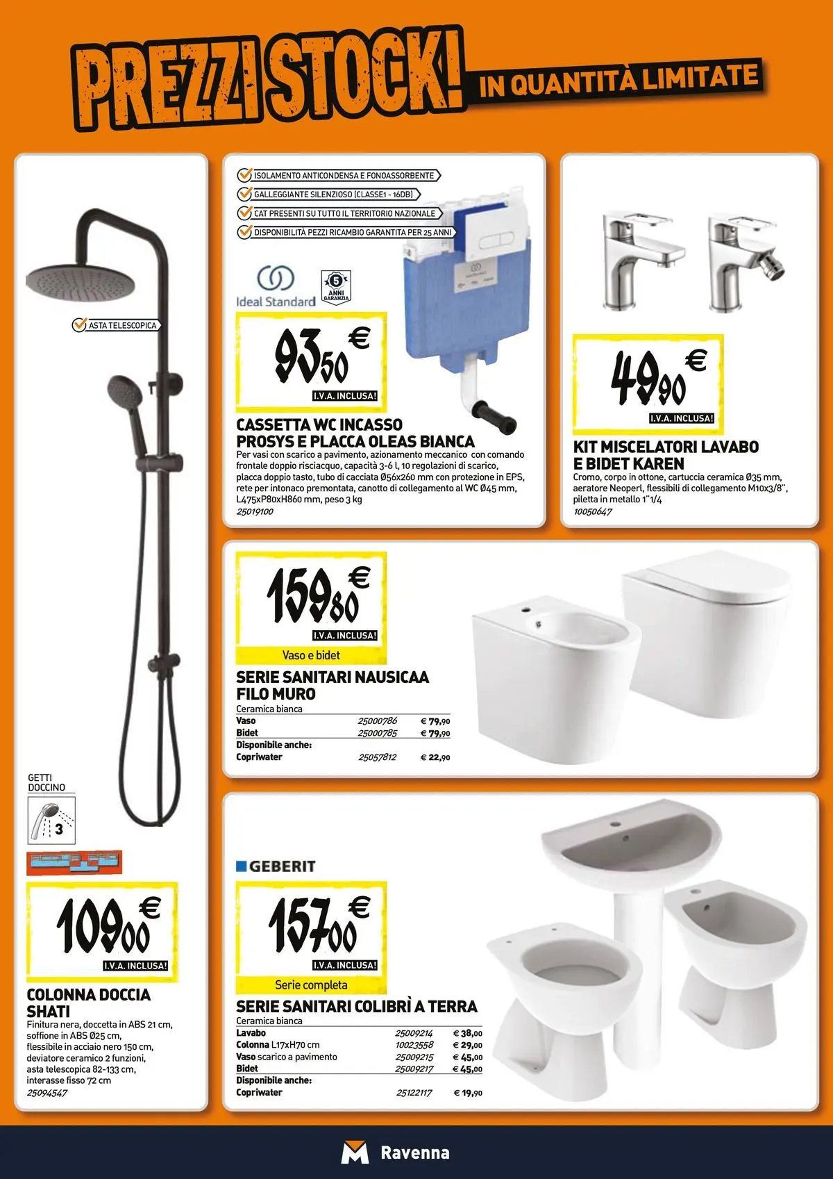 Nuovo TECNOMAT - Straordinari prezzi stock! dal 23/04/2026 > offerte anteprima 🛍️ | Pagina: 5 | Prodotti: Pavimento, WC, Vaso, Terra