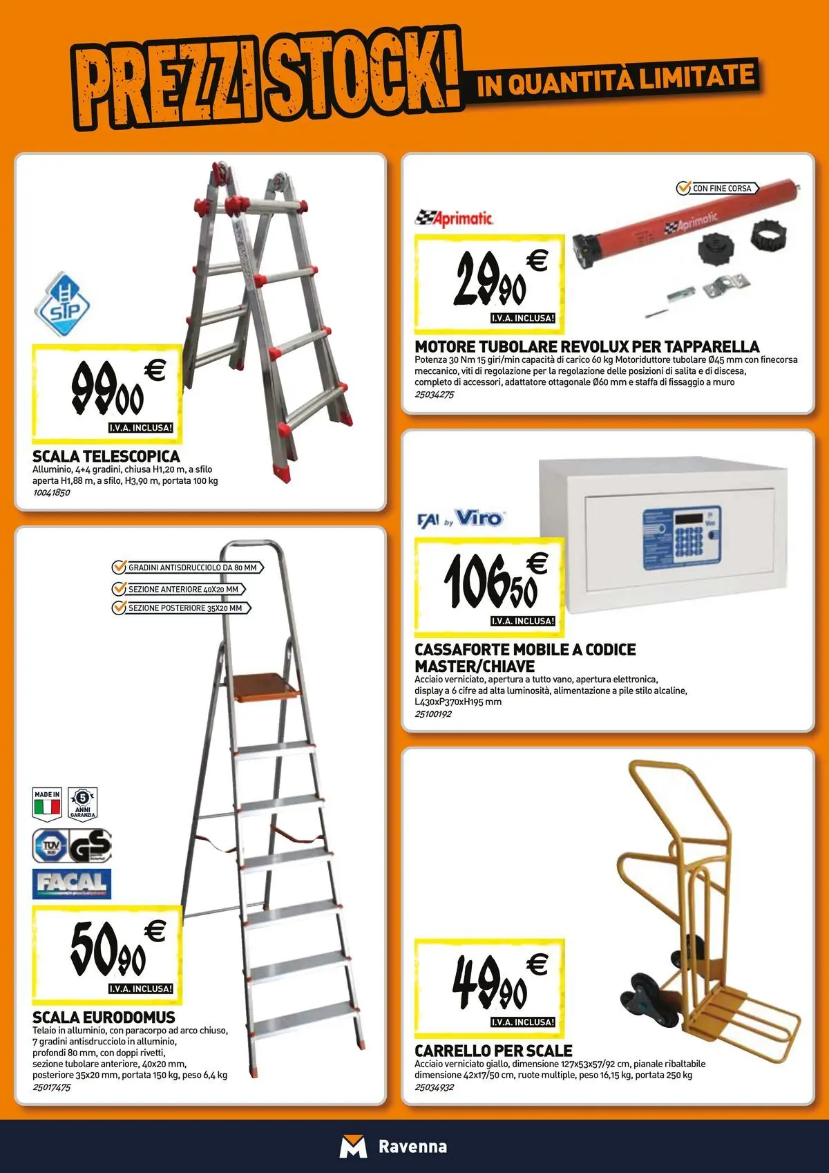 Nuovo TECNOMAT - Straordinari prezzi stock! dal 23/04/2026 > offerte anteprima 🛍️ | Pagina: 14 | Prodotti: Pile, Mobile, Carrello, Adattatore