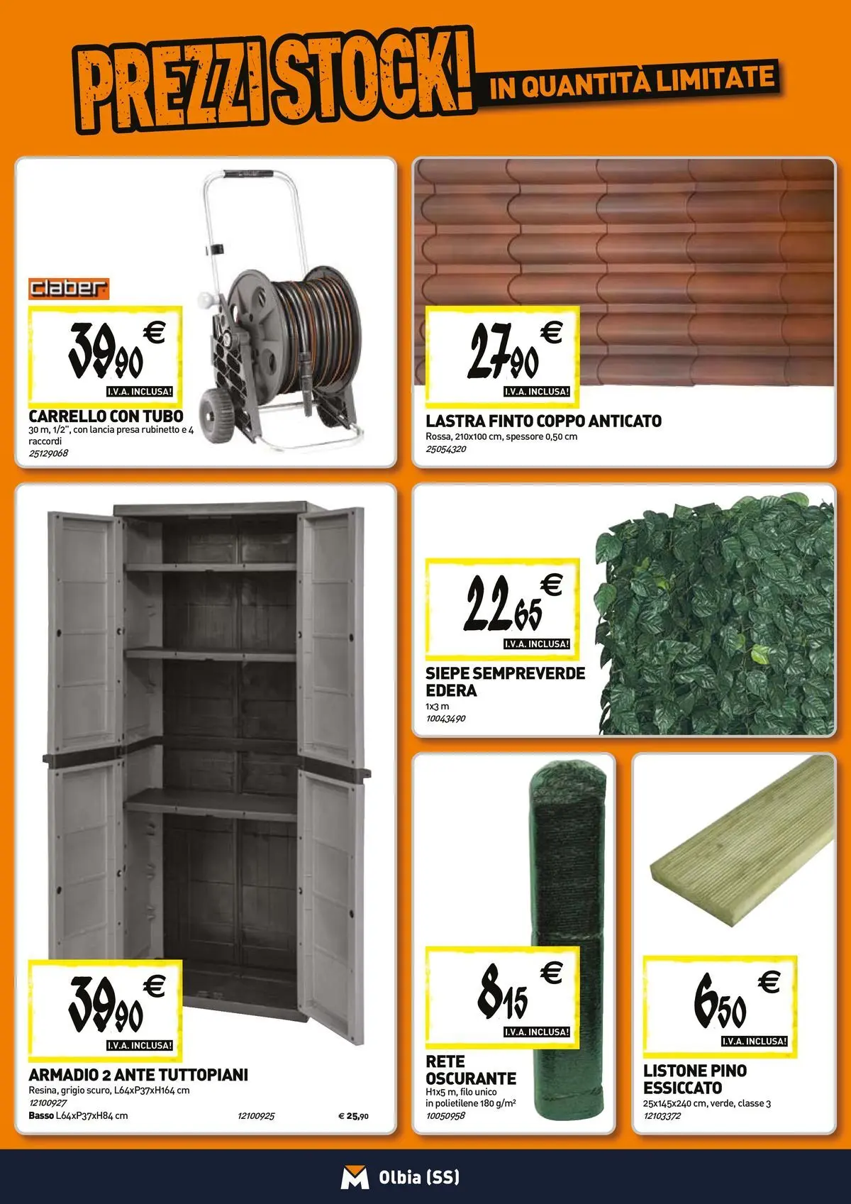 Nuovo TECNOMAT - Straordinari prezzi stock! dal 23/04/2026 > offerte anteprima 🛍️ | Pagina: 16 | Prodotti: Tubo, Carrello, Armadio, Presa
