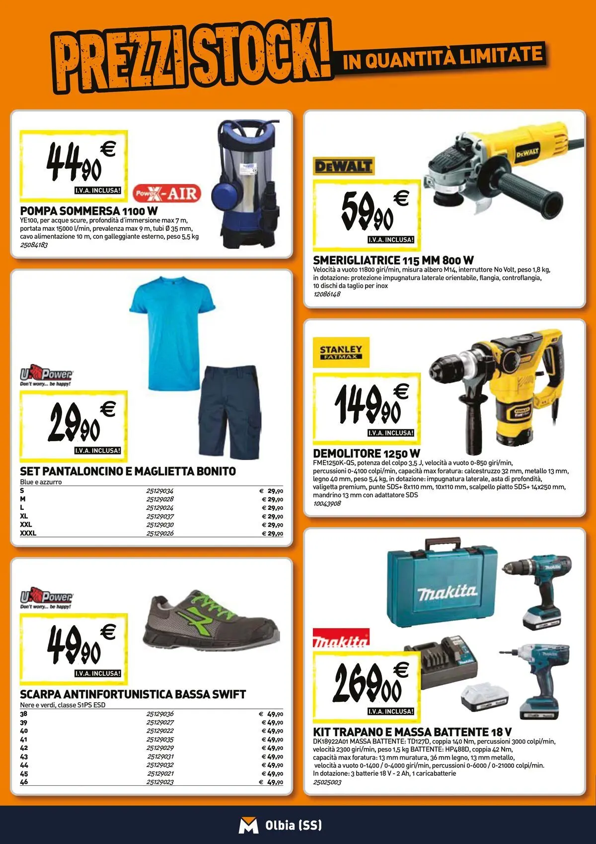 Nuovo TECNOMAT - Straordinari prezzi stock! dal 23/04/2026 > offerte anteprima 🛍️ | Pagina: 18 | Prodotti: Trapano, Adattatore, Batterie, Caricabatterie