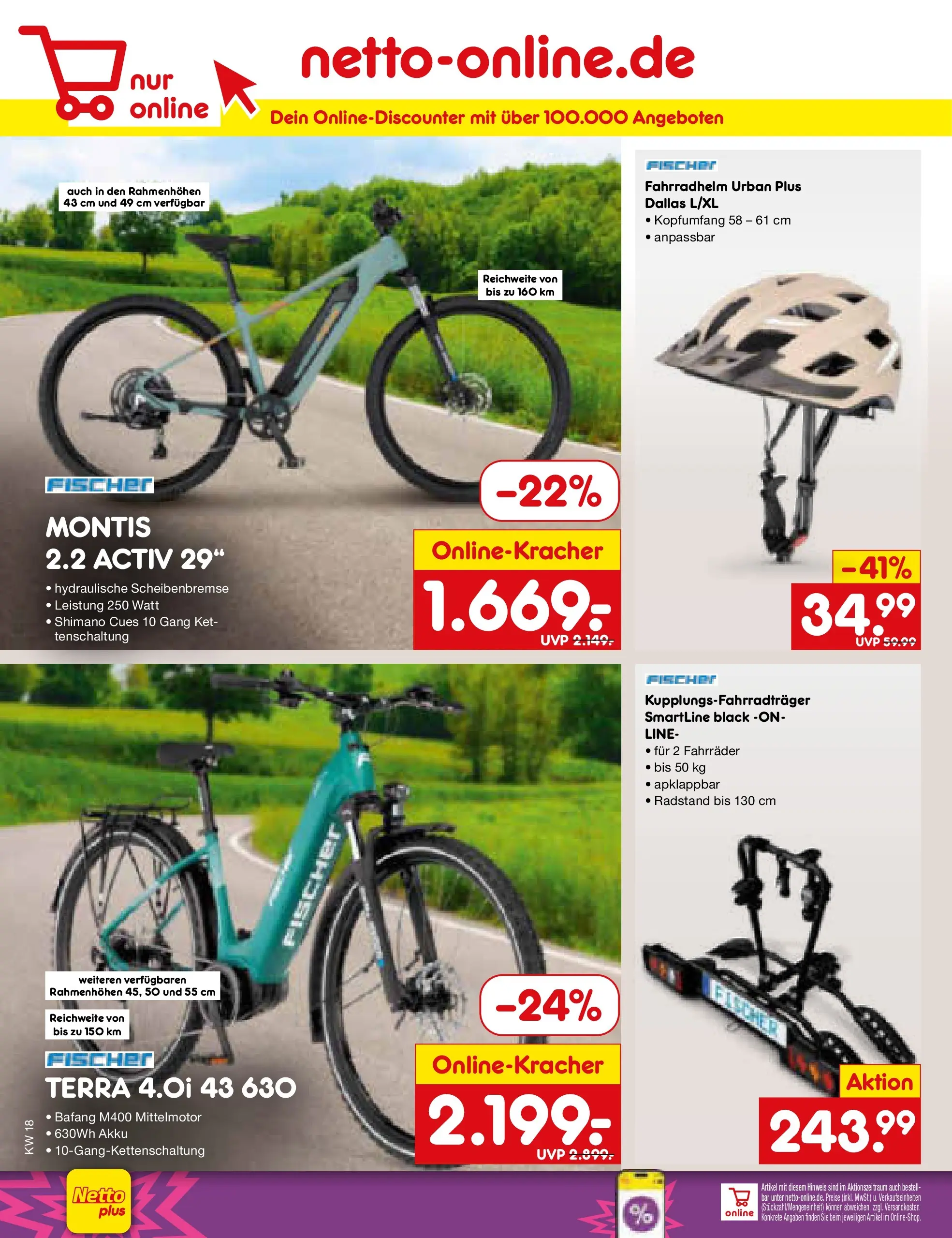 Netto Marken-Discount Prospekt Velden	 (ab 29.04.2026) » Angebote | Seite: 55 | Produkte: Fahrradhelm