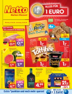 Netto Marken-Discount Prospekt Augustusburg	 ab 27.04.2026 gültig