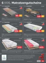 XXXLutz Lauterach - Ihr M&ouml;belhaus bei Bregenz Gutscheinblatt Matratzen - bis 05.05.2026