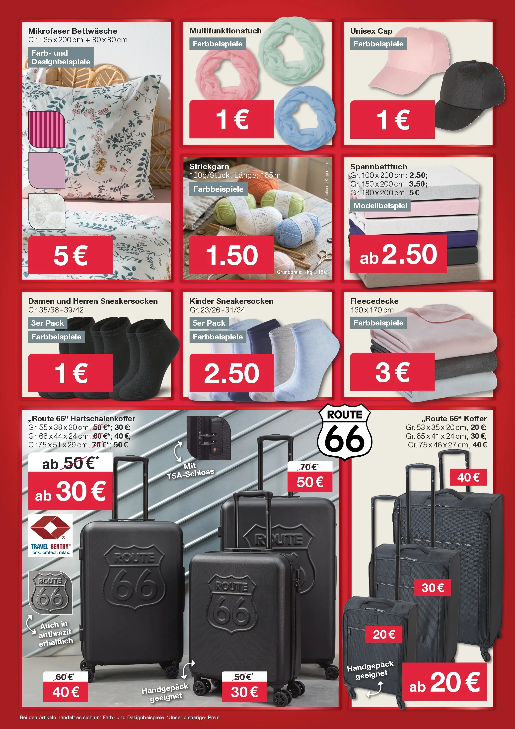 Woolworth Prospekt Neueröffnung Bremen (ab 29.04.2026) zum Blättern | Seite: 6 | Produkte: Bettwäsche, Koffer