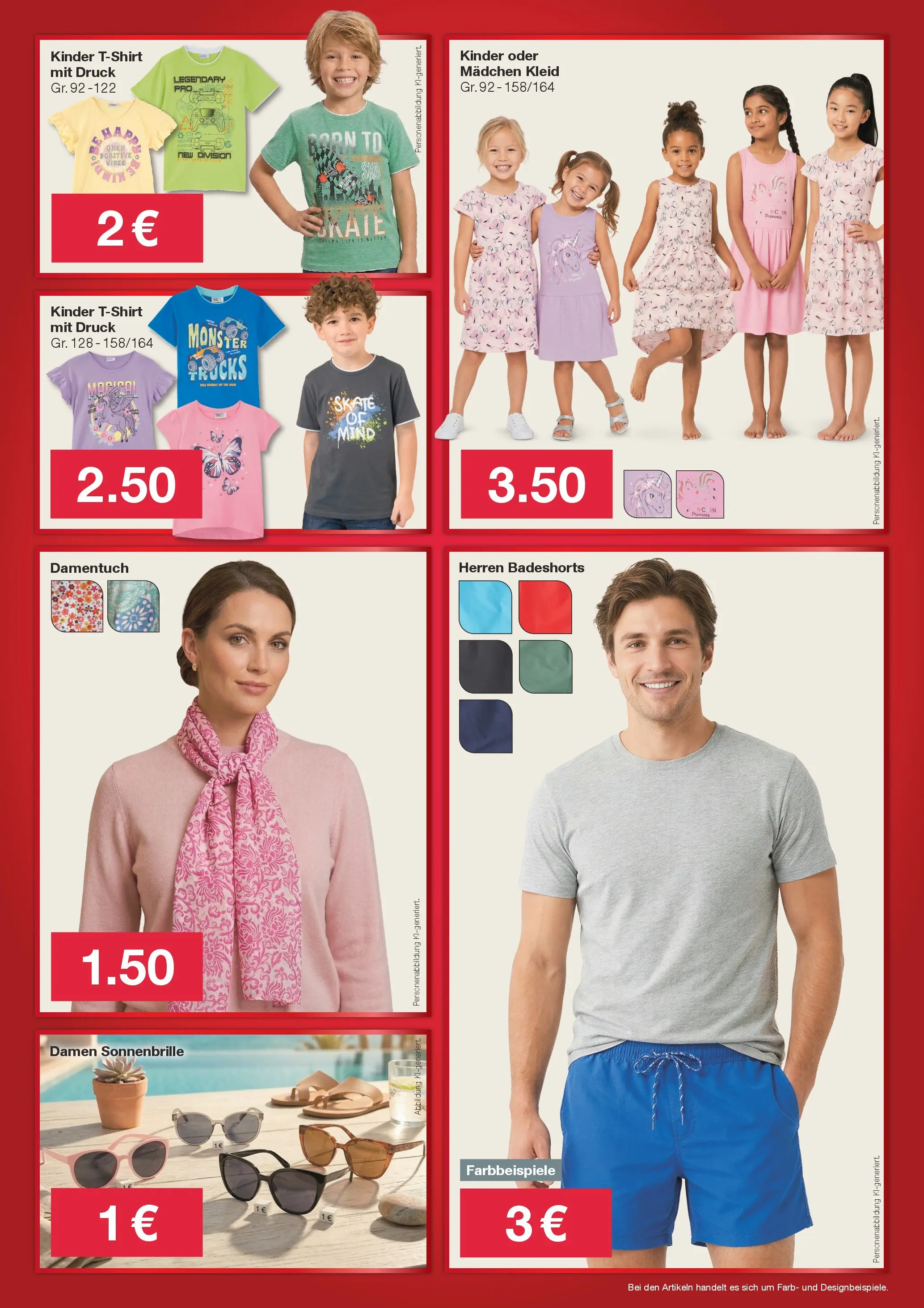 Woolworth Prospekt Neueröffnung Bremen (ab 29.04.2026) zum Blättern | Seite: 7 | Produkte: Badeshorts, Monster, Kleid