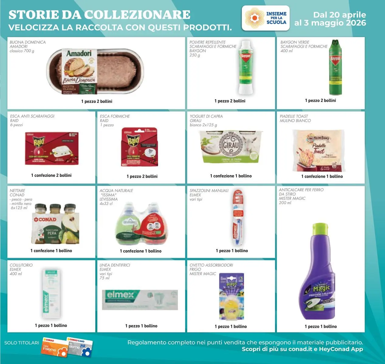 Volantino Conad dal 22/04/2026 > Anteprima | Pagina: 39 | Prodotti: Yogurt, Anticalcare, Acqua, Pera
