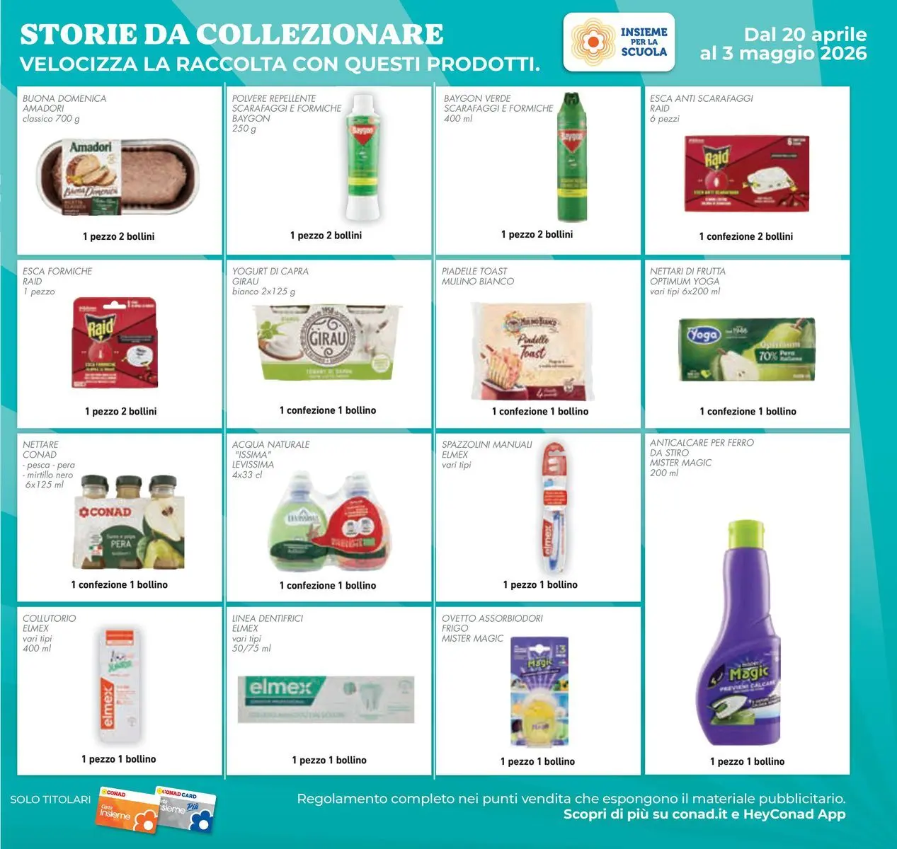Volantino Conad dal 22/04/2026 > Anteprima | Pagina: 42 | Prodotti: Acqua, Frutta, Acqua naturale, Ferro da stiro
