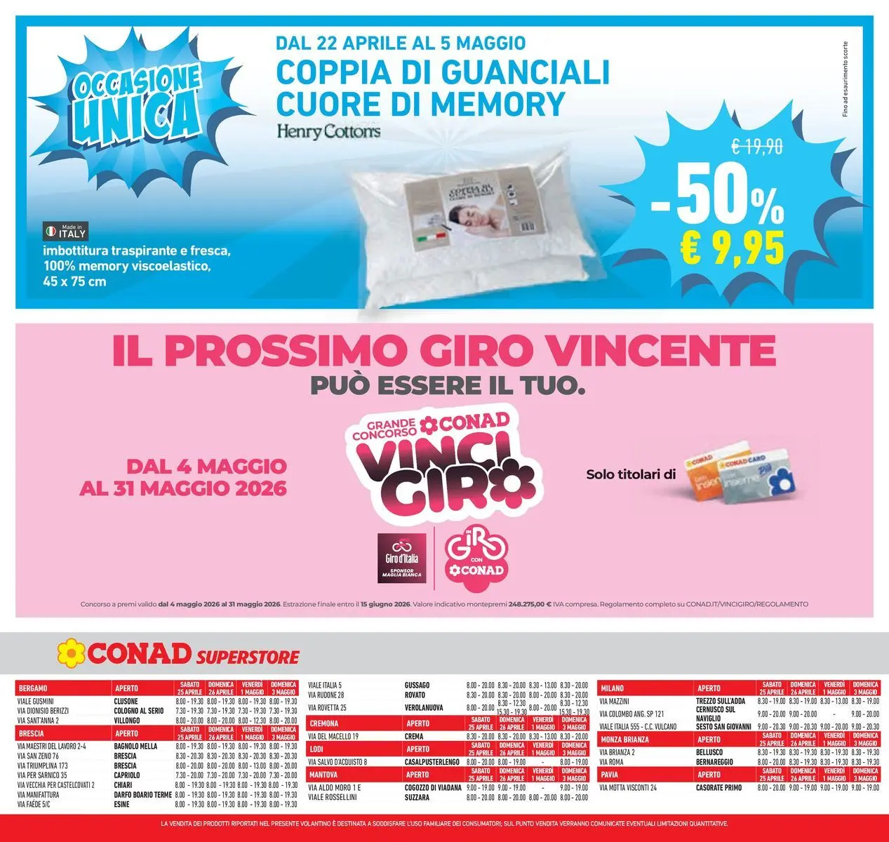 Volantino Conad dal 22/04/2026 > Anteprima | Pagina: 43 | Prodotti: Crema