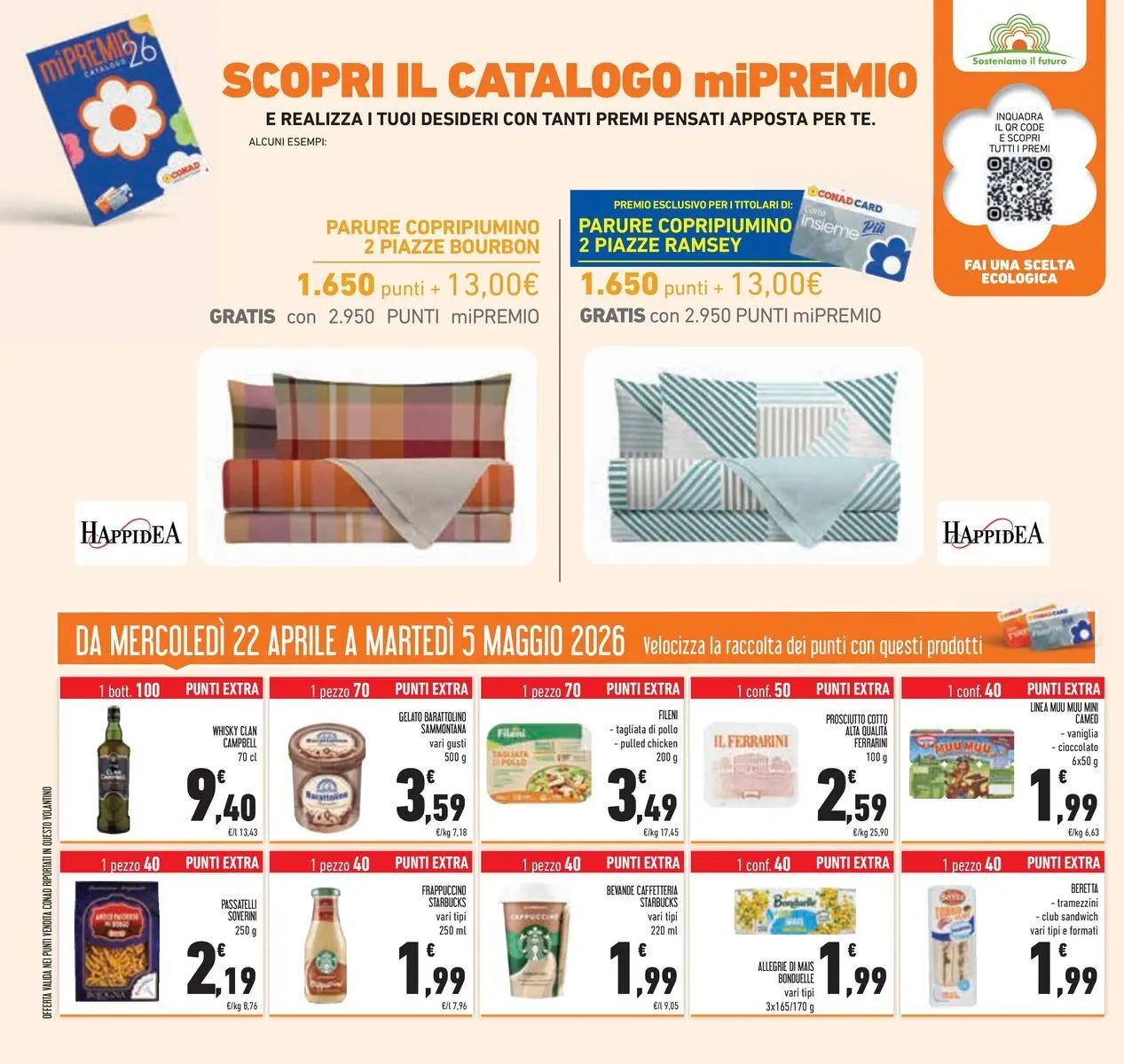 Volantino Conad dal 22/04/2026 > Anteprima | Pagina: 46 | Prodotti: Cioccolato, Pollo, Prosciutto, Pasta