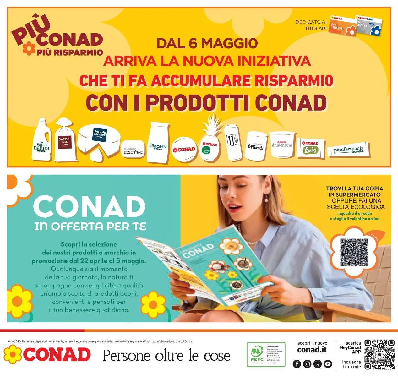 Volantino Conad dal 22/04/2026 > Anteprima | Pagina: 50 | Prodotti: Tè