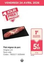 Promocash PROMO filet mignon - au 24.04.2026