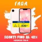Faga Electronics Sconti fino al 40% - al 05.05.2026