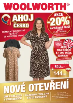 Náhled letáku Woolworth leták - Pardubice od 01.05.2026