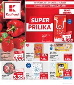 Kaufland - Kaufland katalog do 28.04.2026 - Pregled kataloga iz trgovine Kaufland, vrijedi od 21.04.2026