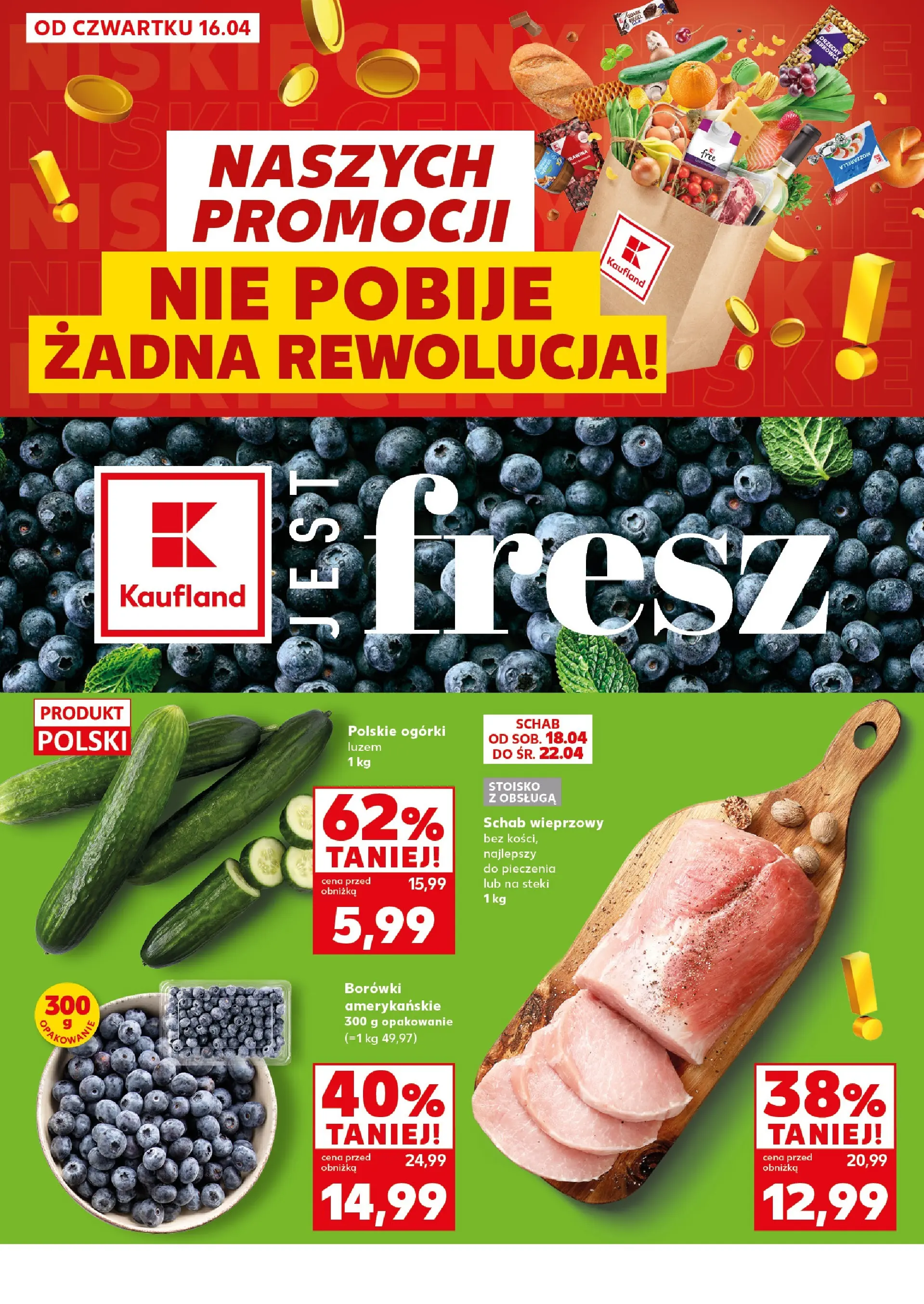 Kaufland - Kaufland Mocny Start ważny do 22.04 od 19.04.2026 - od jutra PDF | Strona: 4