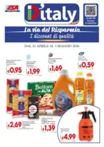 D'Italy La via del risparmio - al 03.05.2026
