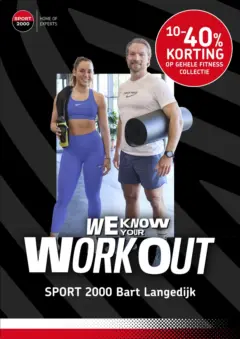 Aanbiedingen - Workout - Voorbeeld van een folder van Aanbiedingen, geldig van 22.04.2026