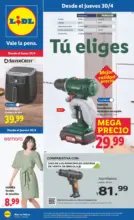 Lidl &iexcl;Bazar Lidl! Ofertas v&aacute;lidas del 27/04 al 03/05 - desde el 27.04.2026
