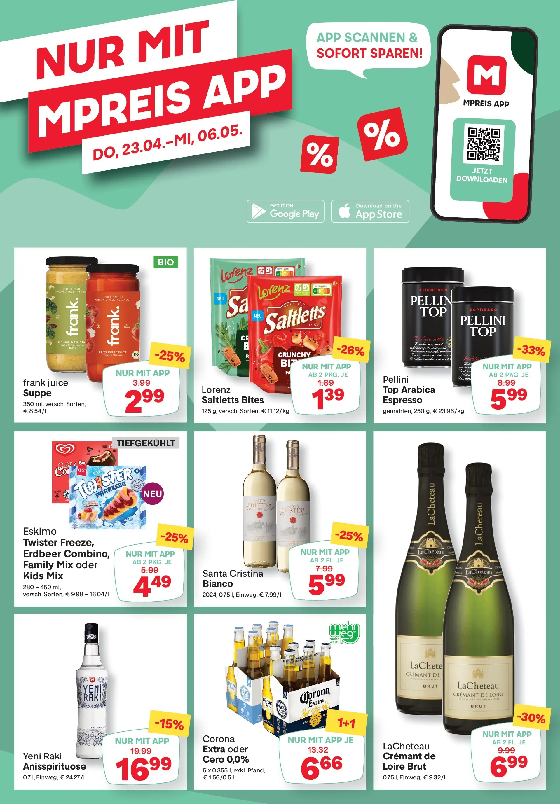 MPREIS Pfunds von 30.04.2026 - Aktuelle Angebote | Seite: 14