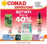 Conad Sconti fino al 40% - al 03.05.2026