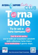 Acqua & Sapone Tornabolle - al 26.04.2026
