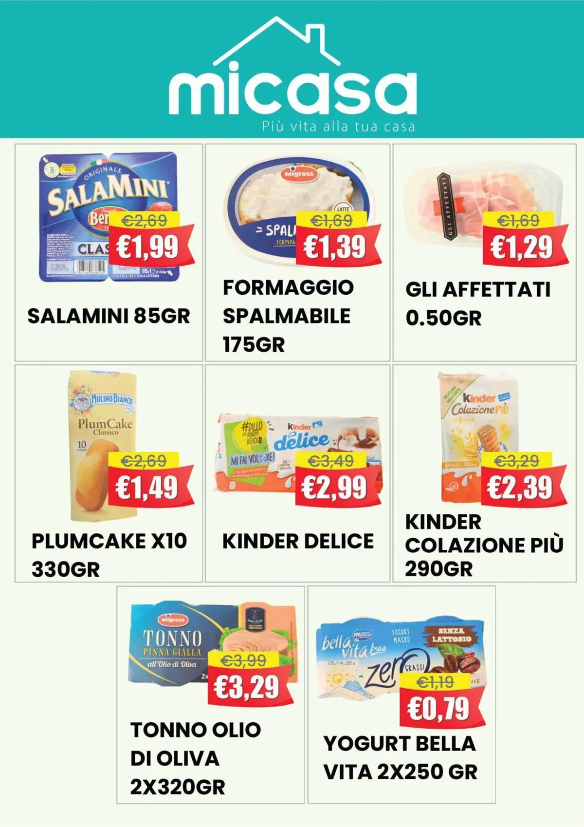 Nuovo Offerte - Aria di Primavera Food dal 21/04/2026 > offerte anteprima 🛍️ | Pagina: 4 | Prodotti: Yogurt, Formaggio, Tonno, Plumcake