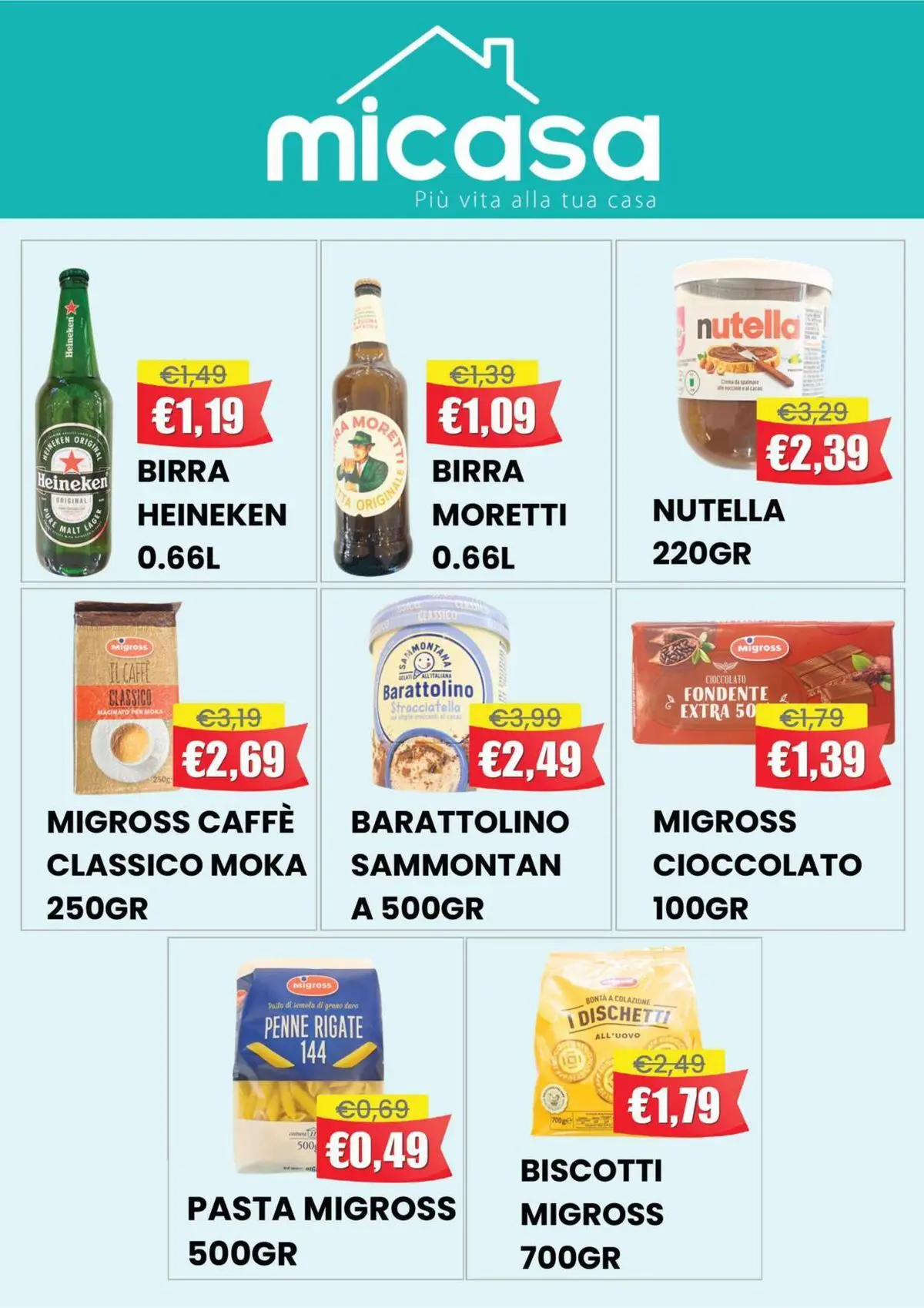 Nuovo Offerte - Aria di Primavera Food dal 21/04/2026 > offerte anteprima 🛍️ | Pagina: 6 | Prodotti: Birra, Pasta, Penne, Stracciatella
