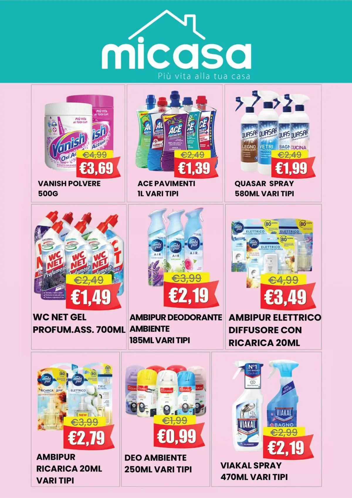 Nuovo Offerte - Aria di Primavera Food dal 21/04/2026 > offerte anteprima 🛍️ | Pagina: 11 | Prodotti: Deodorante, WC, Bagno