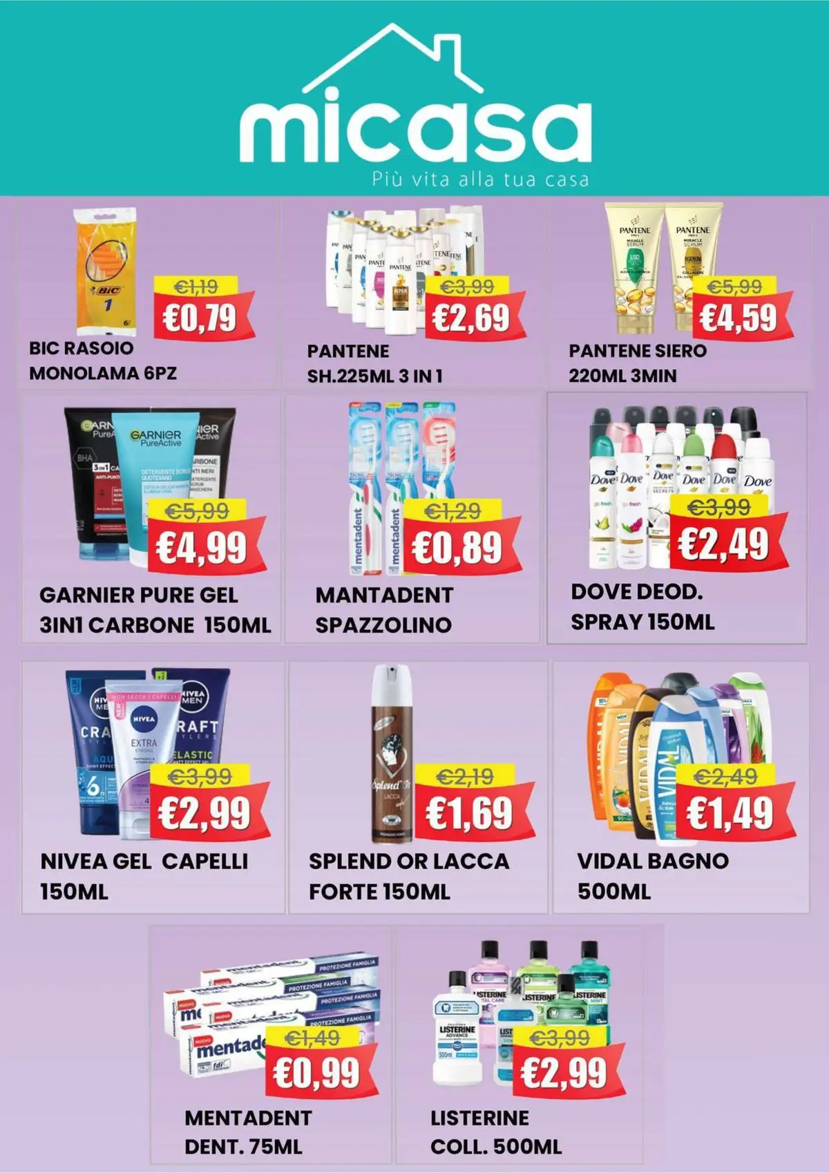 Nuovo Offerte - Aria di Primavera Food dal 21/04/2026 > offerte anteprima 🛍️ | Pagina: 12 | Prodotti: Rasoio, Spazzolino, Gel capelli, Bagno