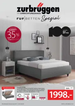 Zurbrüggen Ruf Betten Spezial ab 17.04.2026 gültig