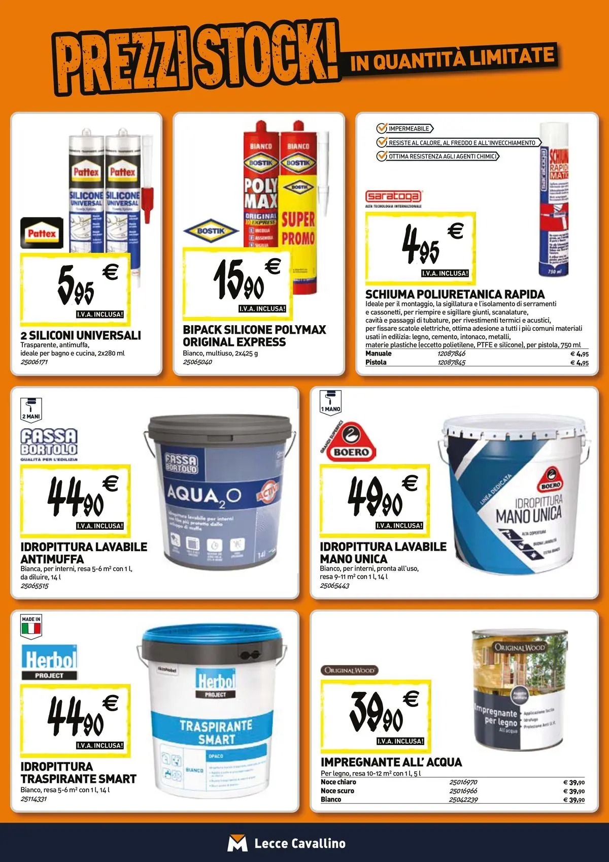Nuovo TECNOMAT - Straordinari prezzi stock! dal 23/04/2026 > offerte anteprima 🛍️ | Pagina: 12 | Prodotti: Acqua, Impregnante, Silicone, Bagno