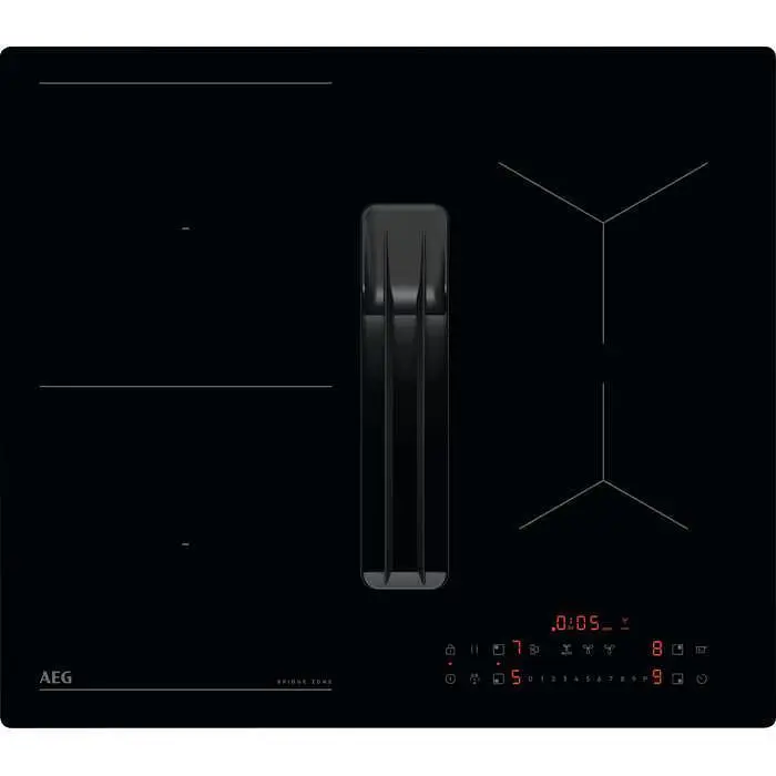 Вграден керамичен плот AEG TT64CB00CB , A+ , Индукционен
