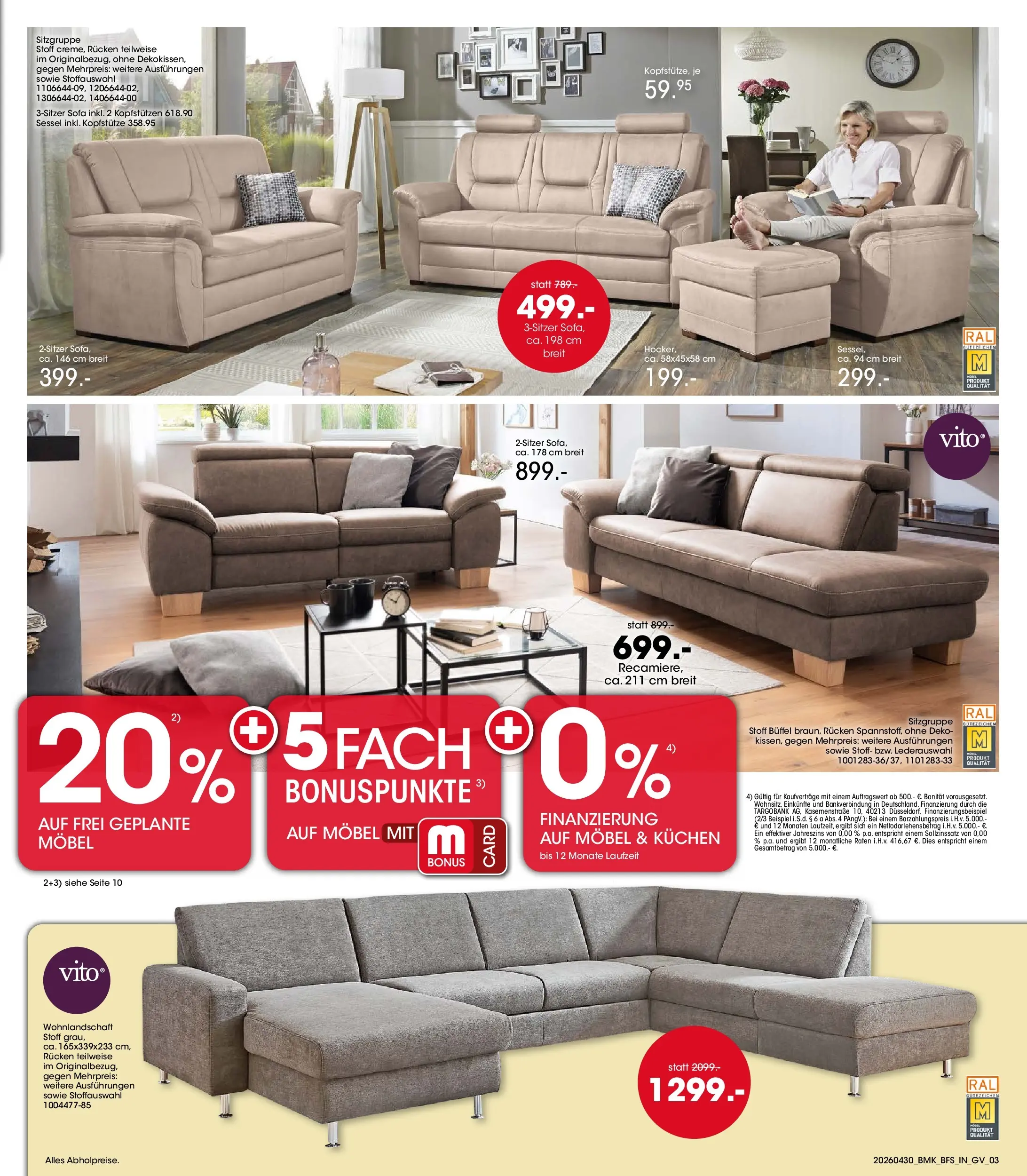 Möbel Martin Wochenangebote (ab 01.05.2026) zum Blättern | Seite: 3