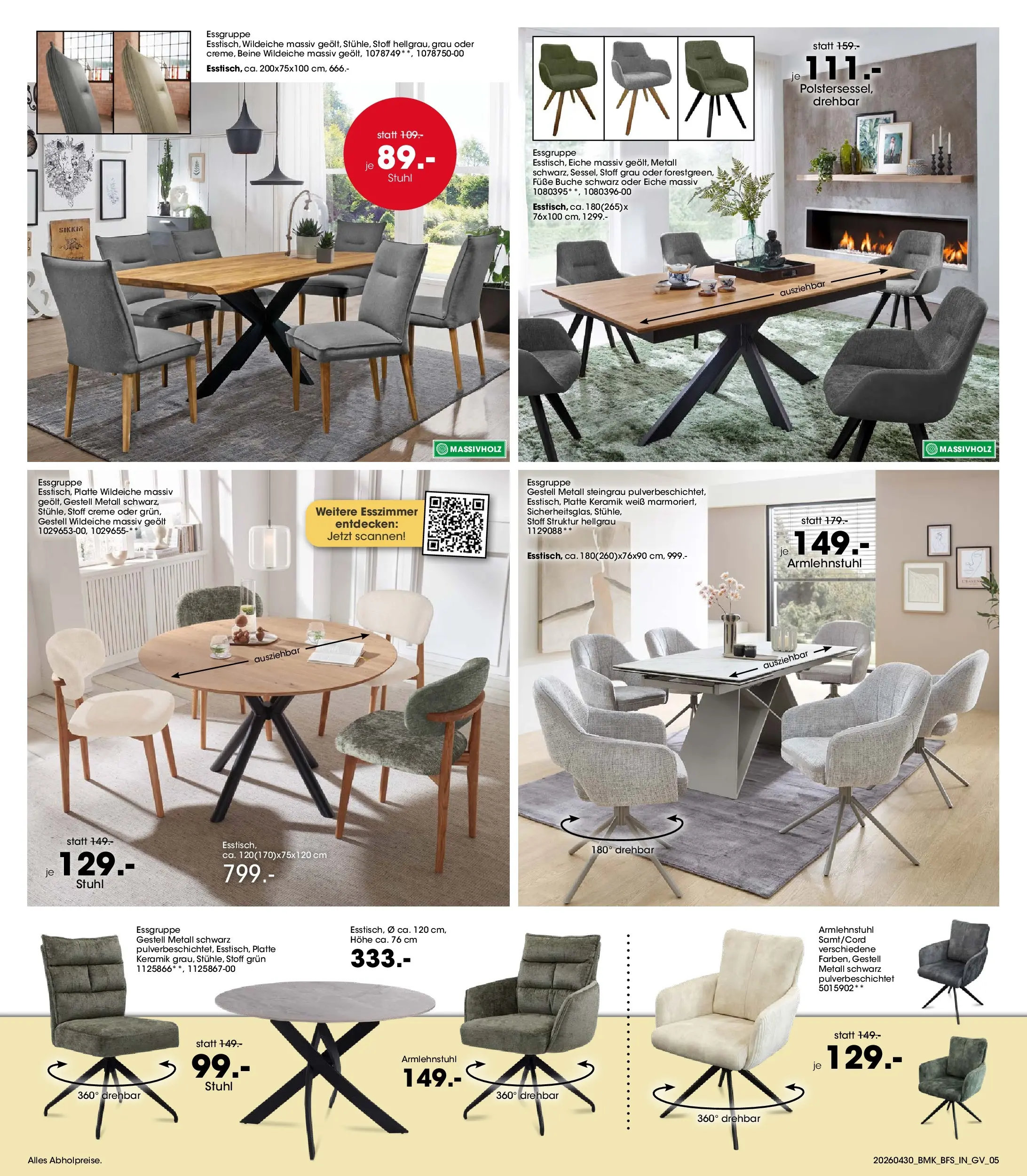 Möbel Martin Wochenangebote (ab 01.05.2026) zum Blättern | Seite: 5