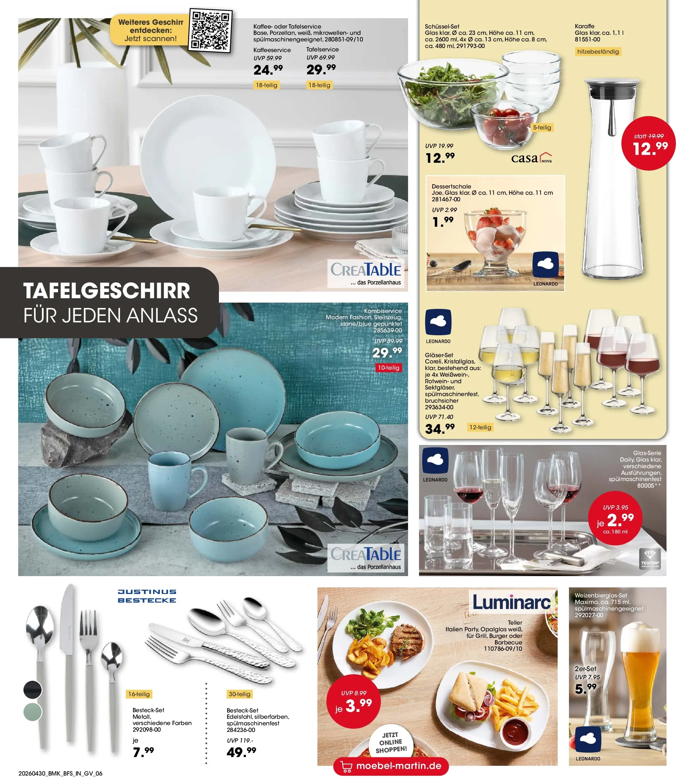 Möbel Martin Wochenangebote (ab 01.05.2026) zum Blättern | Seite: 6