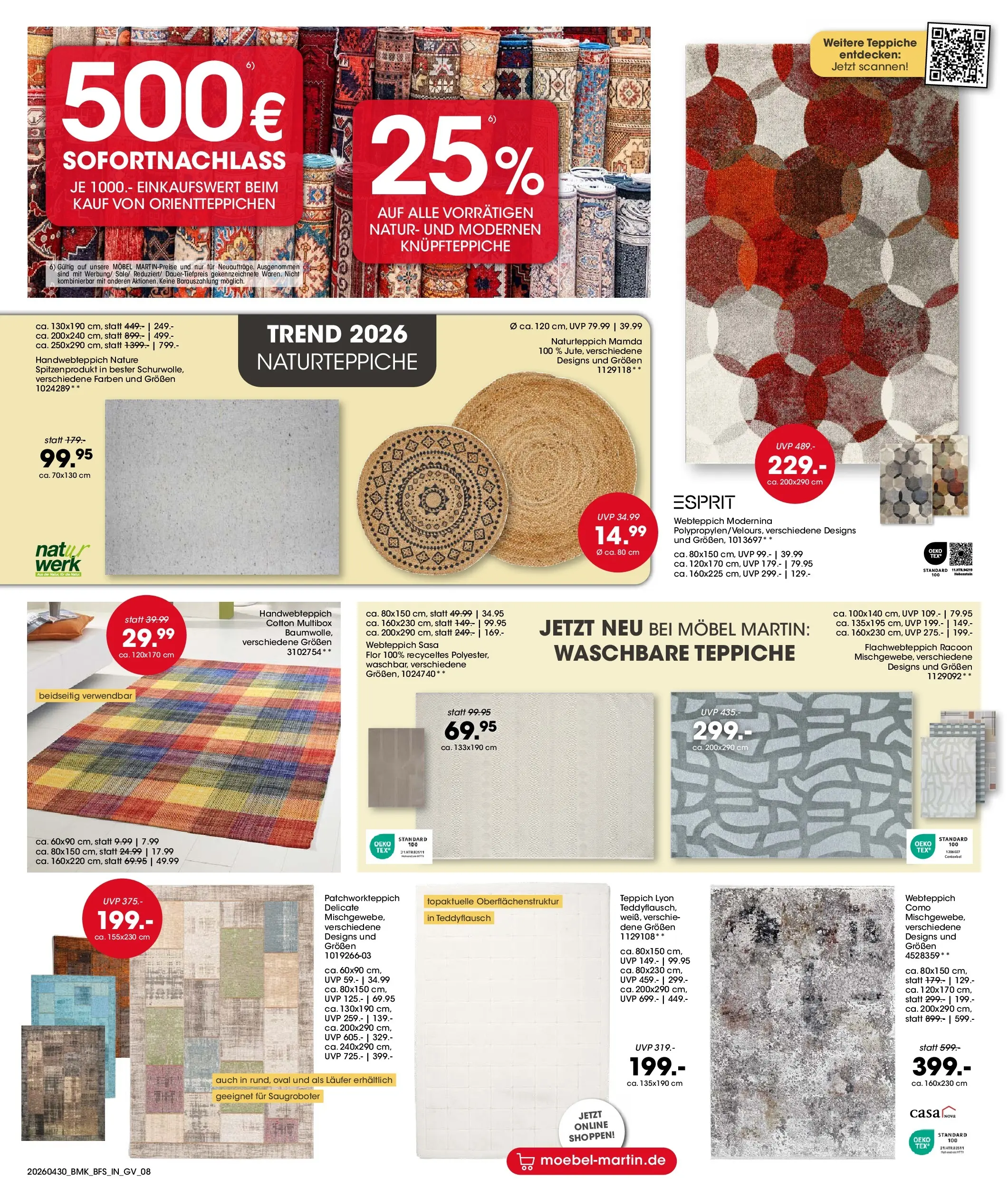 Möbel Martin Wochenangebote (ab 01.05.2026) zum Blättern | Seite: 8