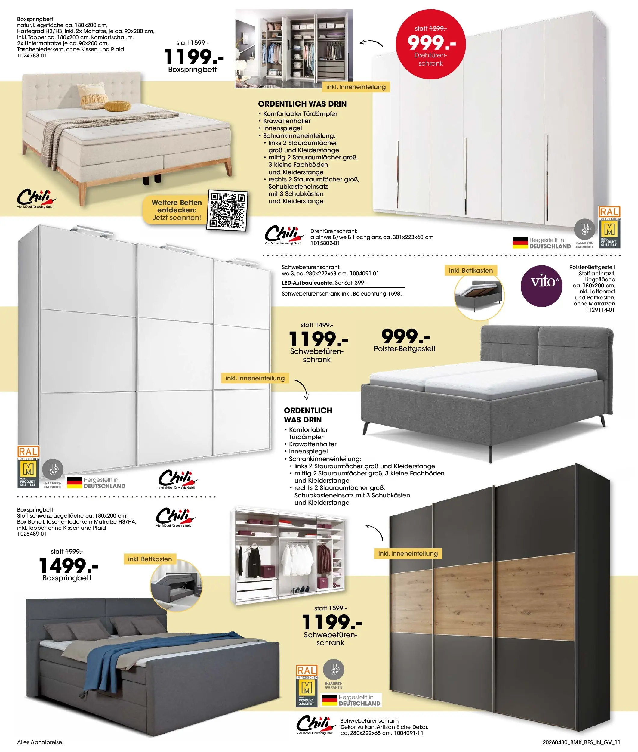 Möbel Martin Wochenangebote (ab 01.05.2026) zum Blättern | Seite: 11
