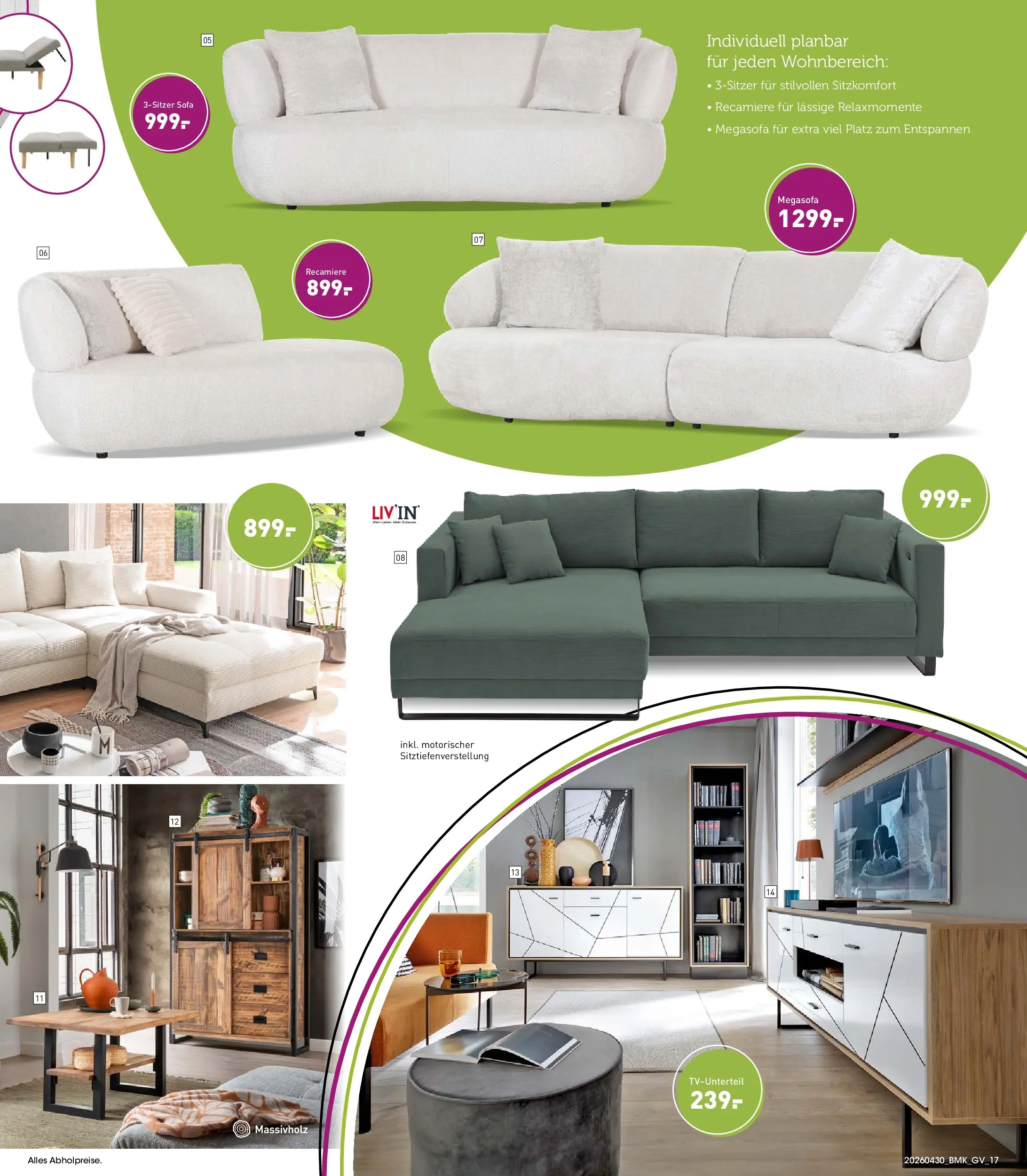 Möbel Martin Wochenangebote (ab 01.05.2026) zum Blättern | Seite: 17