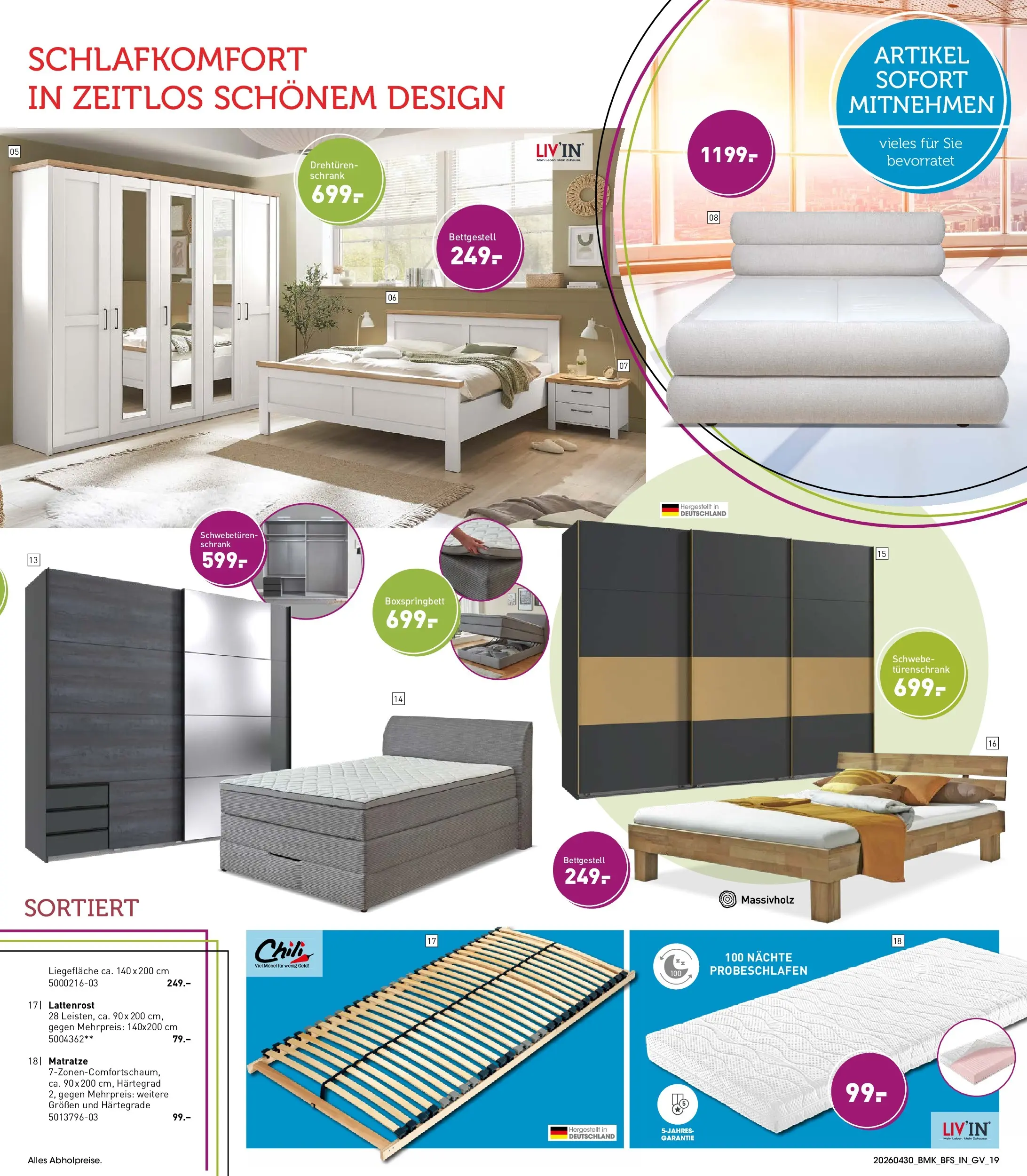 Möbel Martin Wochenangebote (ab 01.05.2026) zum Blättern | Seite: 19