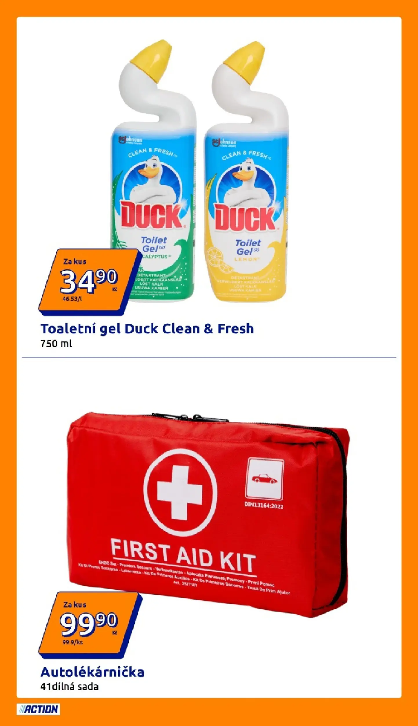Action leták od 22.04.2026 - Akční leták online | Strana: 3 | Produkty: Pronto, Autolékárnička
