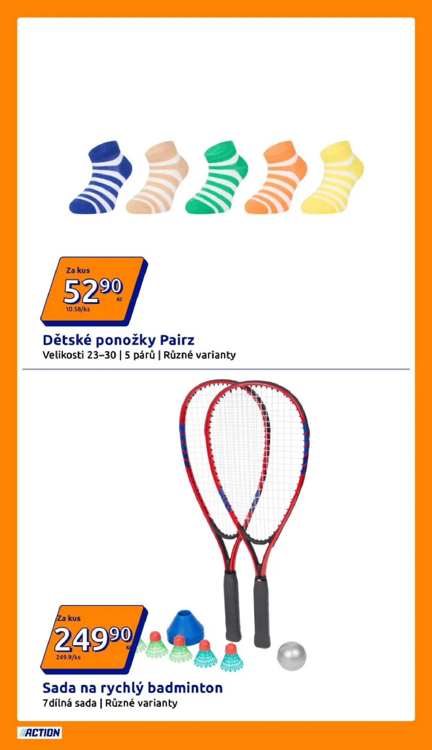 Action leták od 22.04.2026 - Akční leták online | Strana: 4 | Produkty: Ponožky