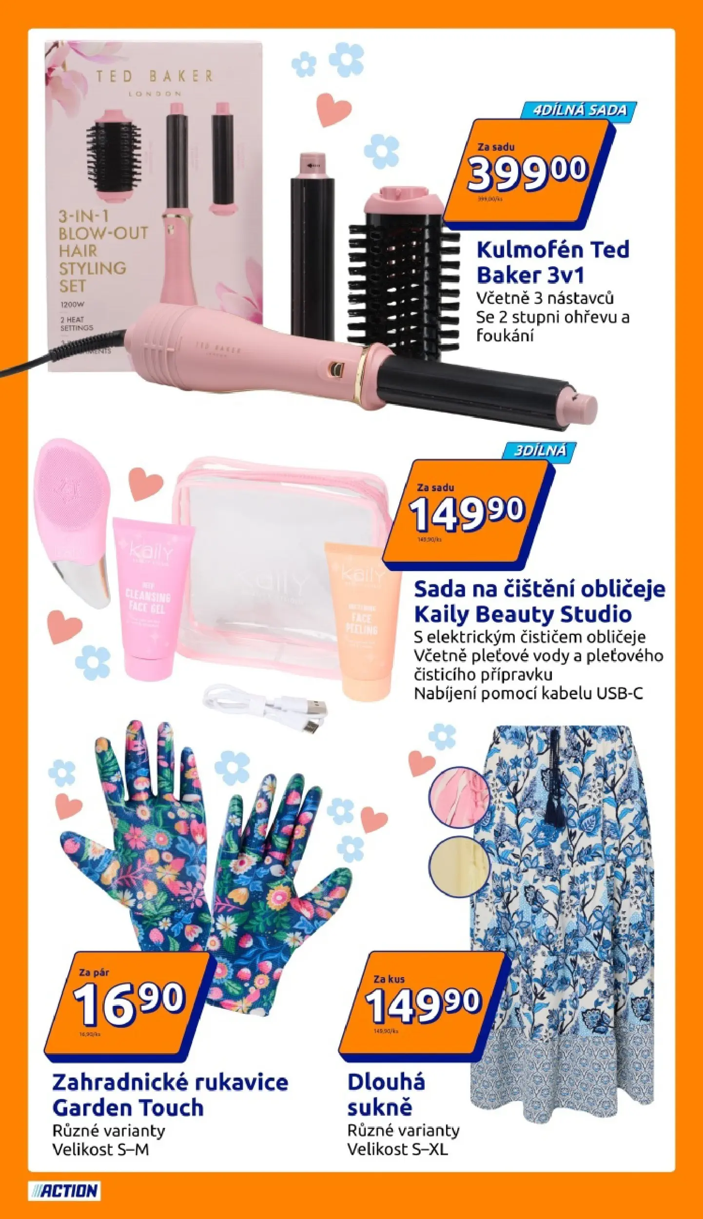 Action leták od 22.04.2026 - Akční leták online | Strana: 5 | Produkty: Sukně, Rukavice, Kulmofén, Peeling