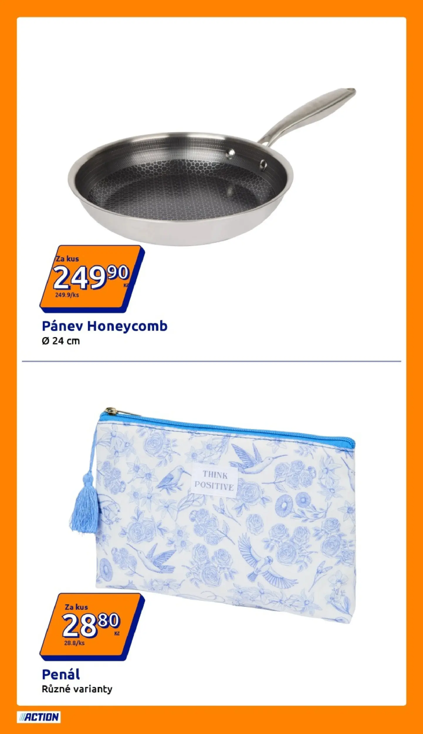 Action leták od 22.04.2026 - Akční leták online | Strana: 8 | Produkty: Penál, Pánev