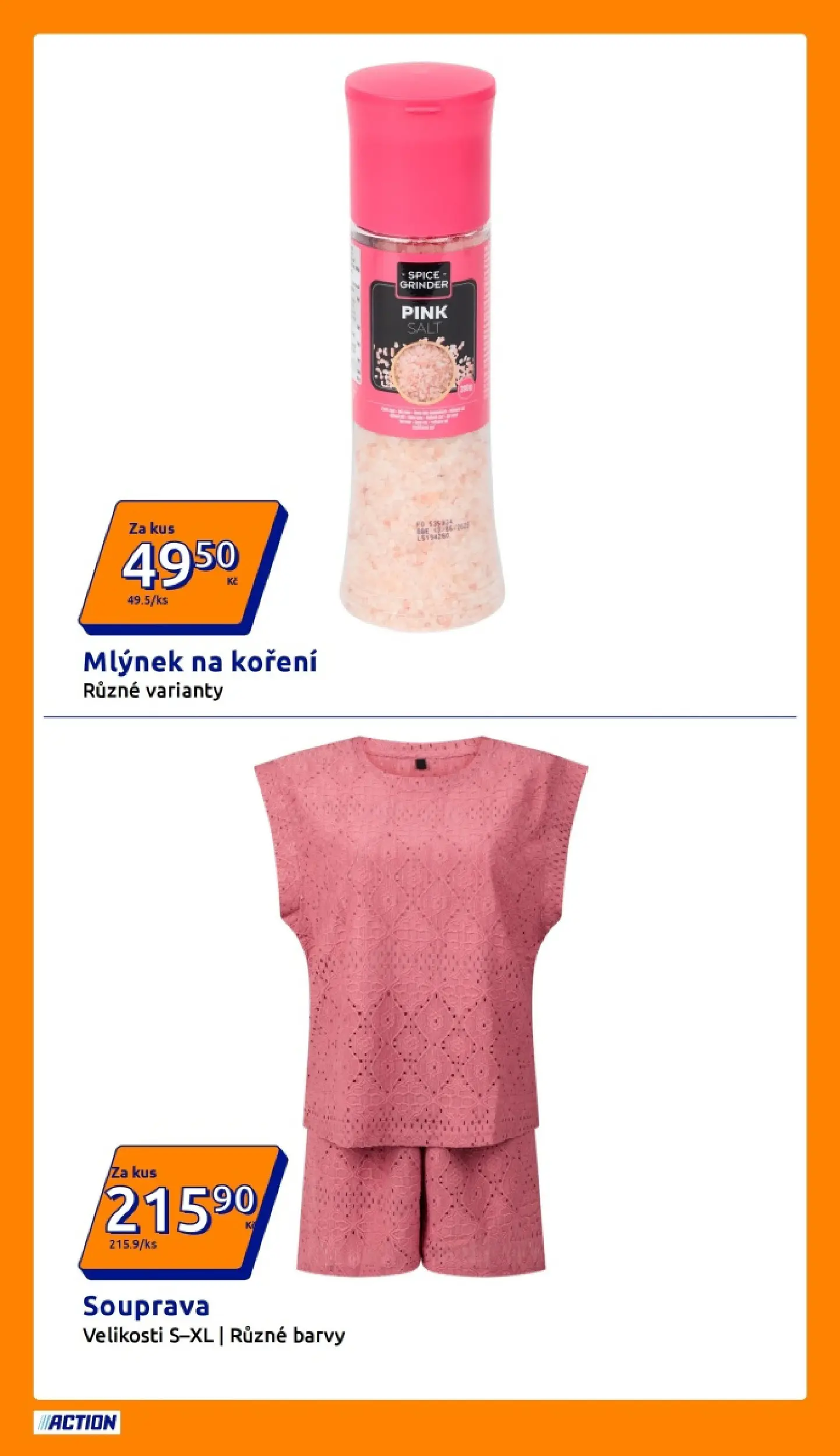 Action leták od 22.04.2026 - Akční leták online | Strana: 14 | Produkty: Koření, Mlýnek, Barvy