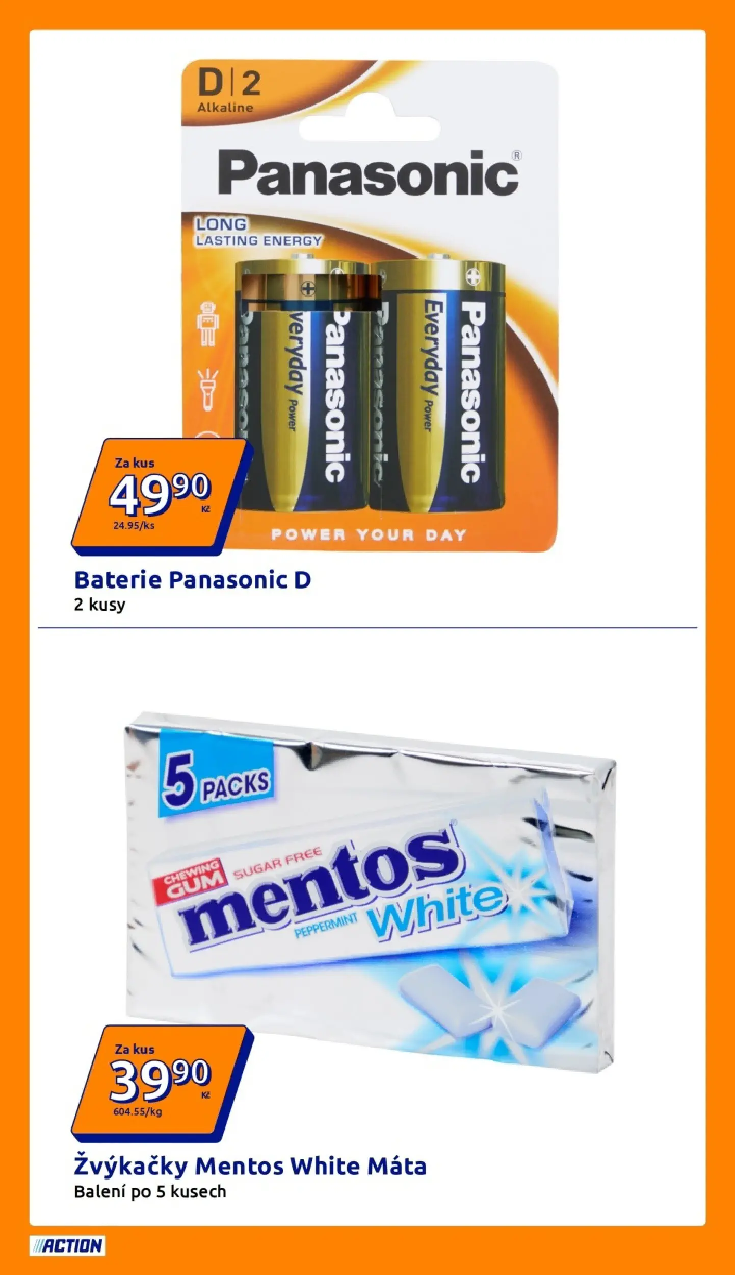 Action leták od 22.04.2026 - Akční leták online | Strana: 18 | Produkty: Baterie