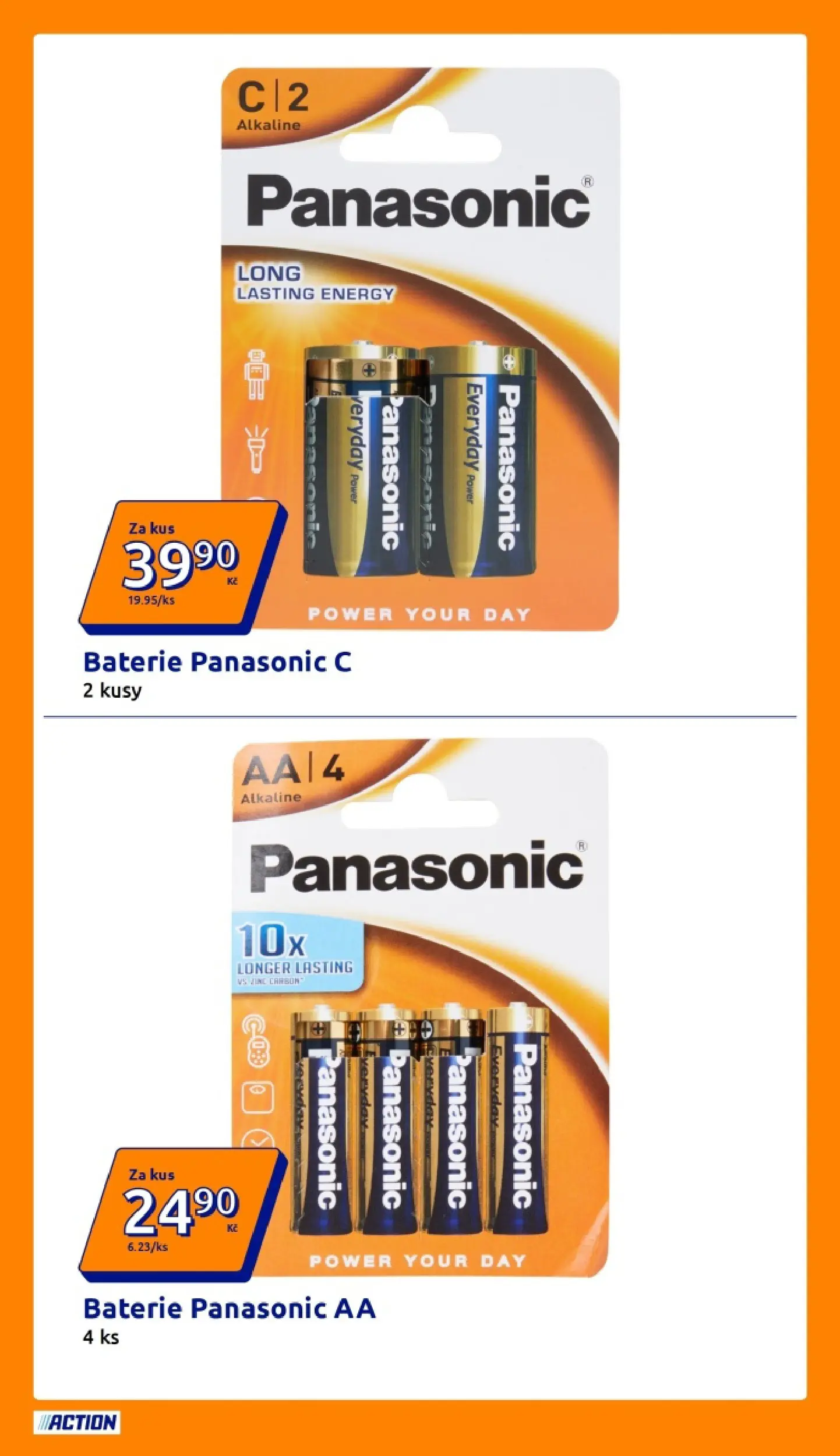Action leták od 22.04.2026 - Akční leták online | Strana: 19 | Produkty: Baterie